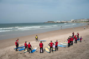 Surfing with Alive Surf School in Portrush Northern Ireland