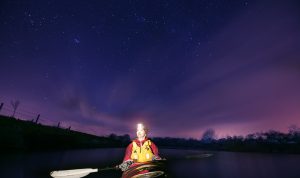 moonlight kayaking tours with far & Wild - a Live It Experience It member