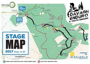 Davagh Enduro Site Map
