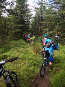 Davagh Enduro - Stage One queue