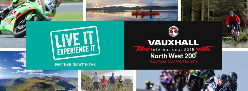 NW200 partner with Live It Experience It for 2018 - Ireland's biggest outdoor event